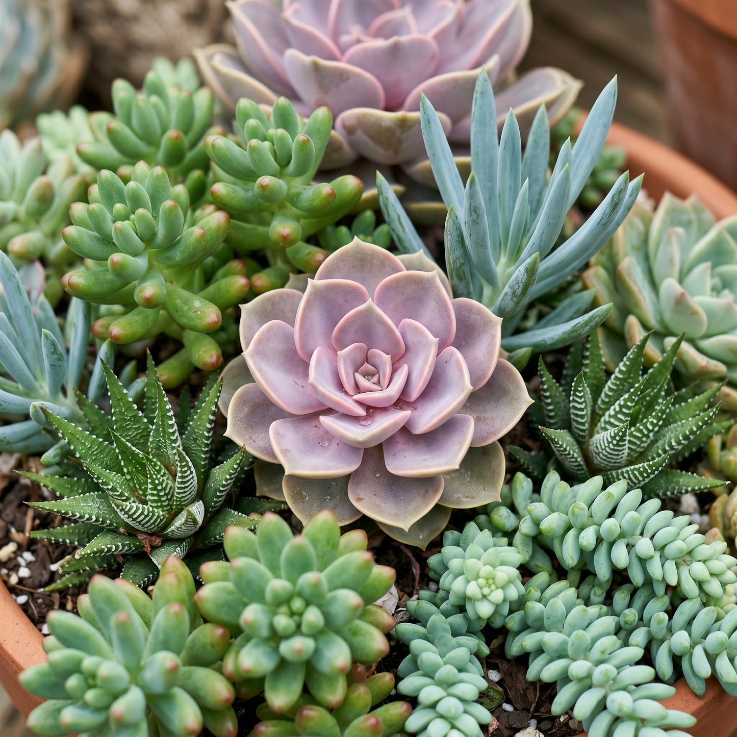Assorted Succulent Plants