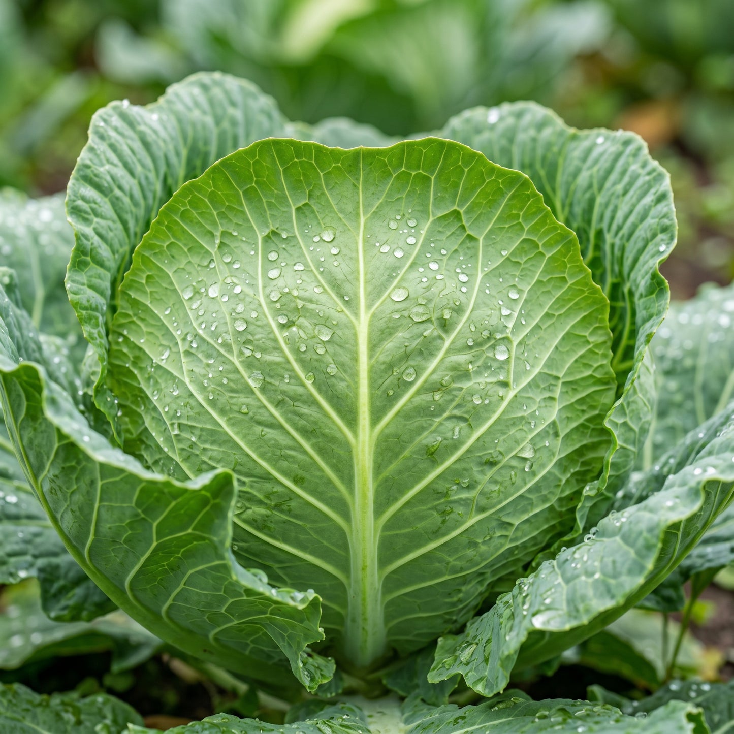 Cabbage Seeds Leafy Vegetable Plant for Garden Growing