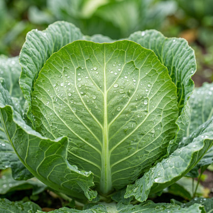 Cabbage Seeds Leafy Vegetable Plant for Garden Growing