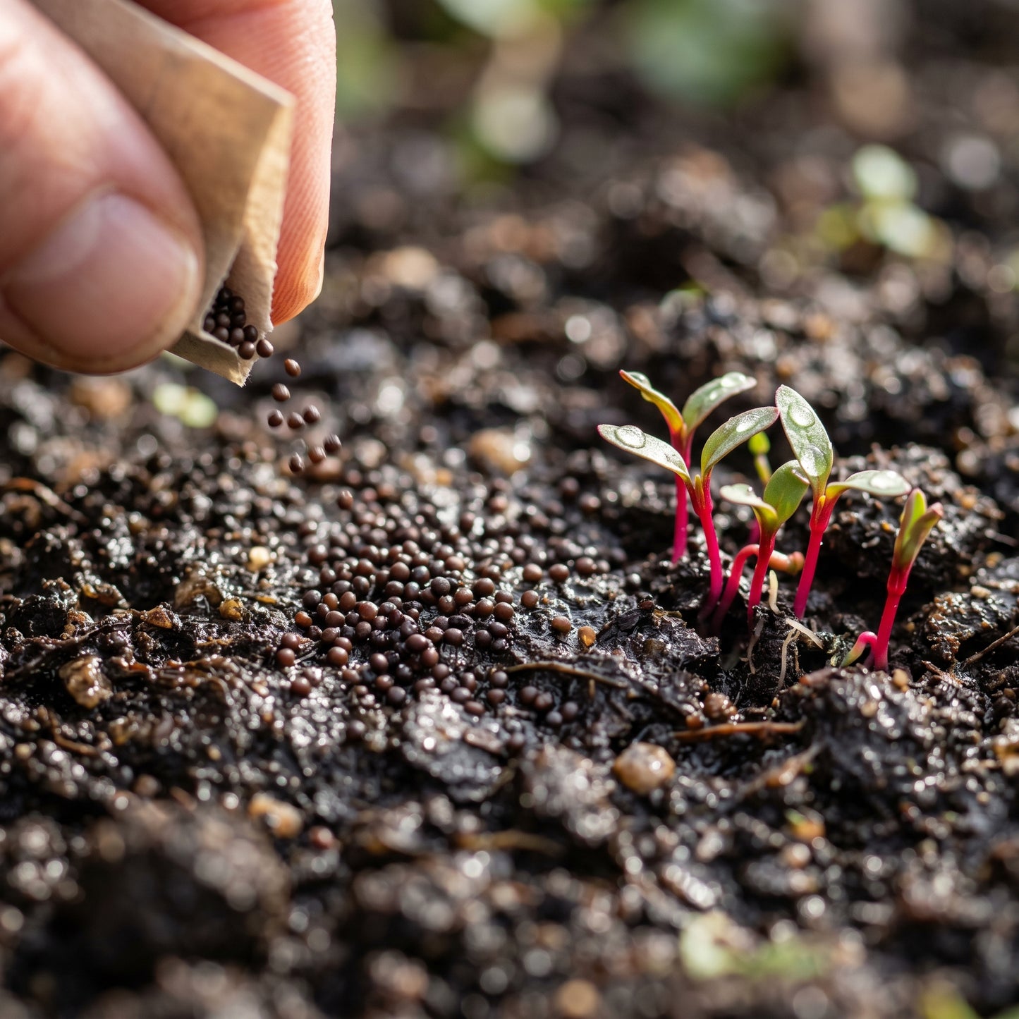 Amaranth Seeds – Red & Green Garden Plant