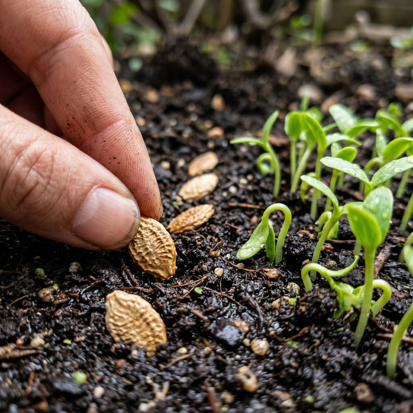 Bitter Melon (Bitter Gourd) Seeds – Khổ Qua Mỡ Trái Dài Ampalaya Vegetable Seeds