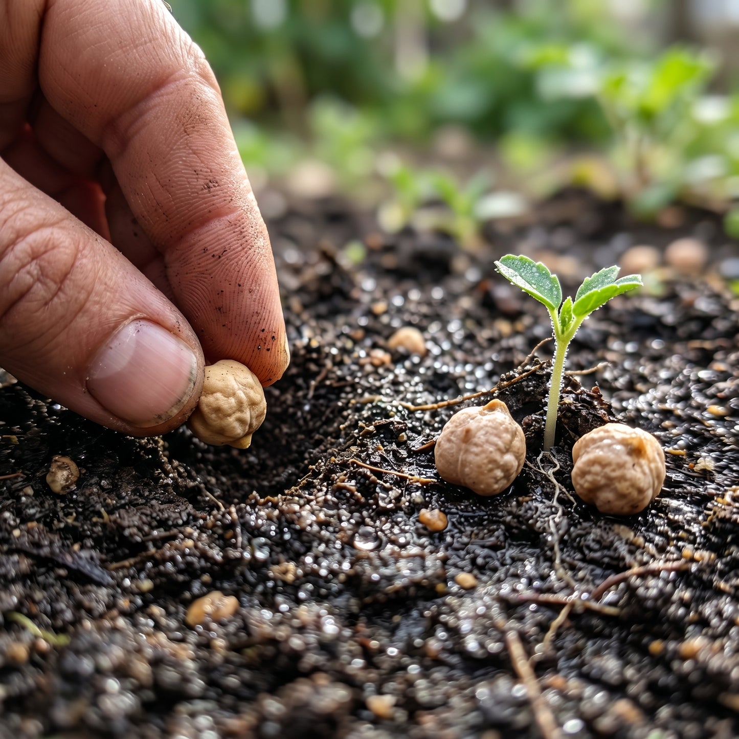 Chickpea Seeds for Home Vegetable Garden Planting