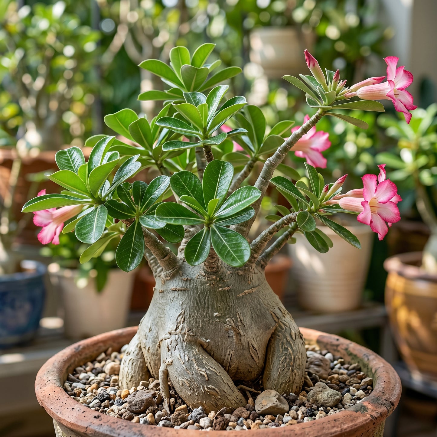 Desert Rose Seeds (Adenium obesum) – Flowering Succulent Seeds