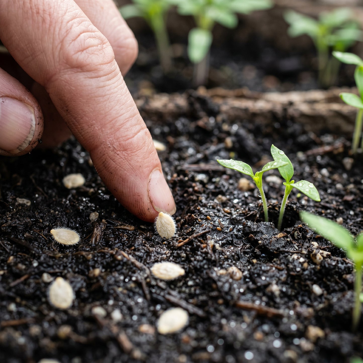 Determinate Bush Tomato Seeds – Compact Tomato Seeds for Home Garden