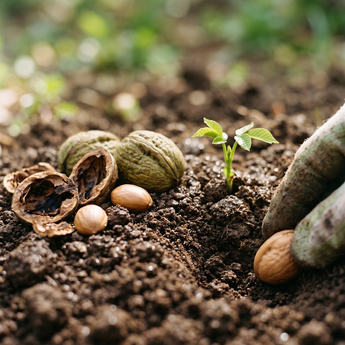 Howard English Walnut Seeds (Juglans regia) – Persian Walnut Tree Seeds