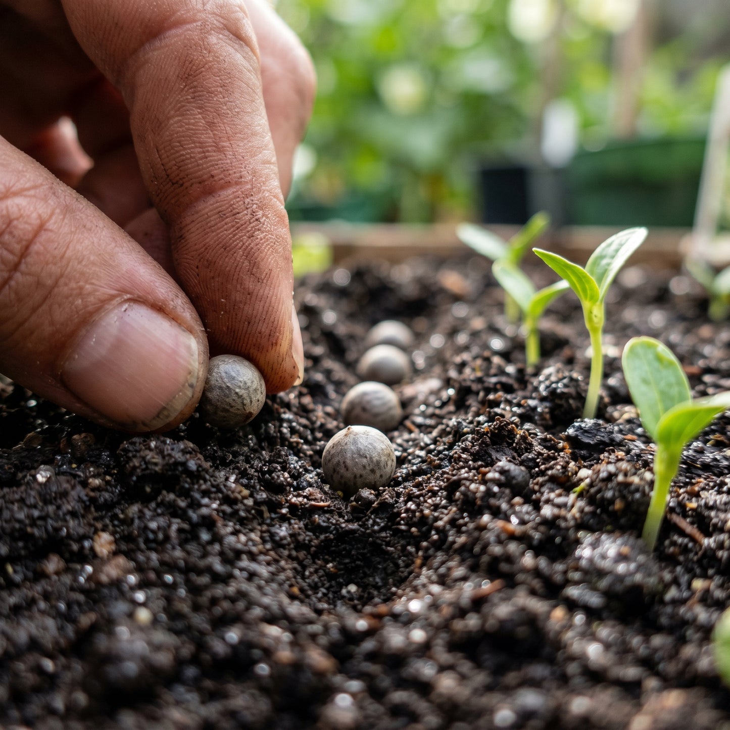 Okra Hill Country Red Vegetable Seeds for Planting