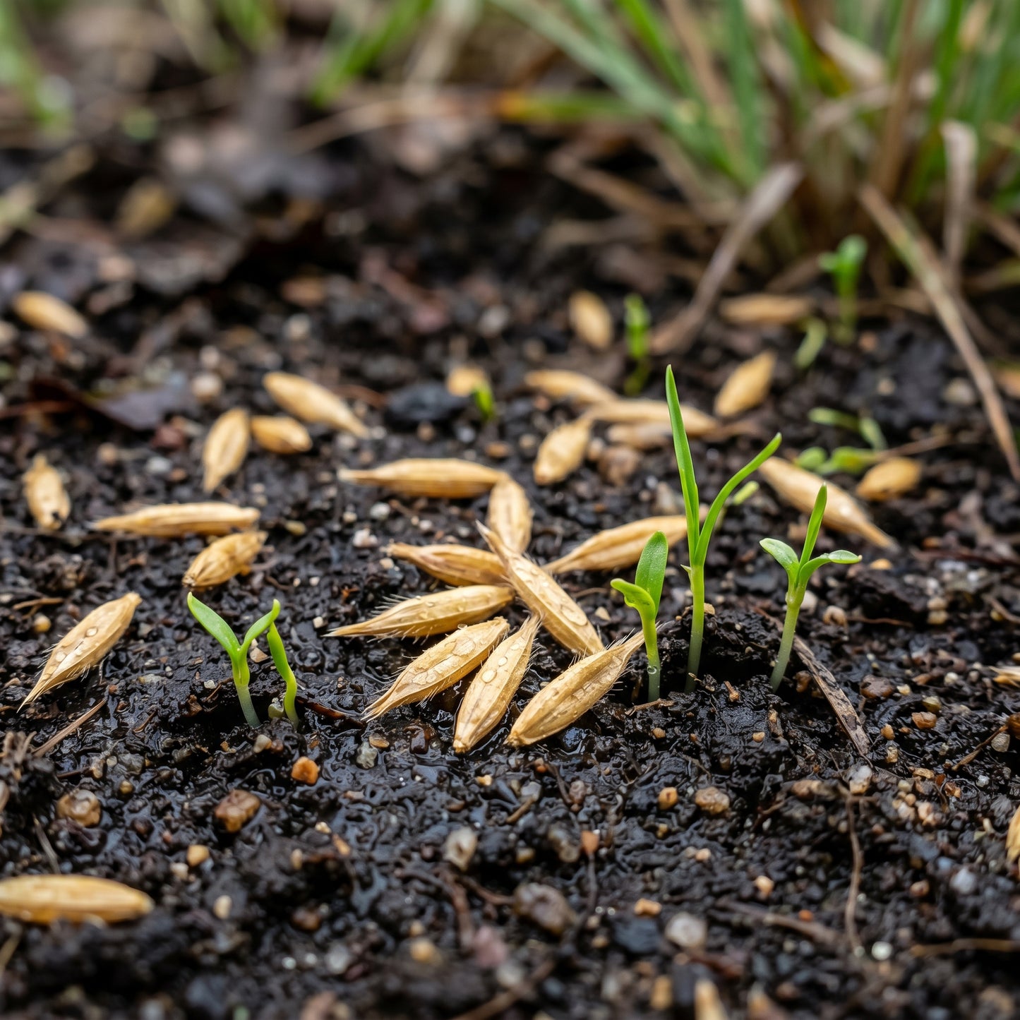 Indiangrass Seeds for Prairie Landscaping - Tall Ornamental Grass Seeds for Outdoor Gardens & Natural Landscapes