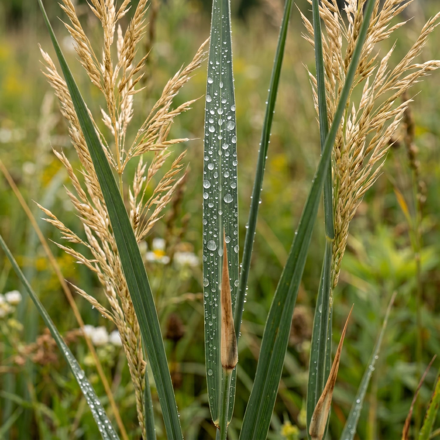 Indiangrass Seeds for Prairie Landscaping - Tall Ornamental Grass Seeds for Outdoor Gardens & Natural Landscapes