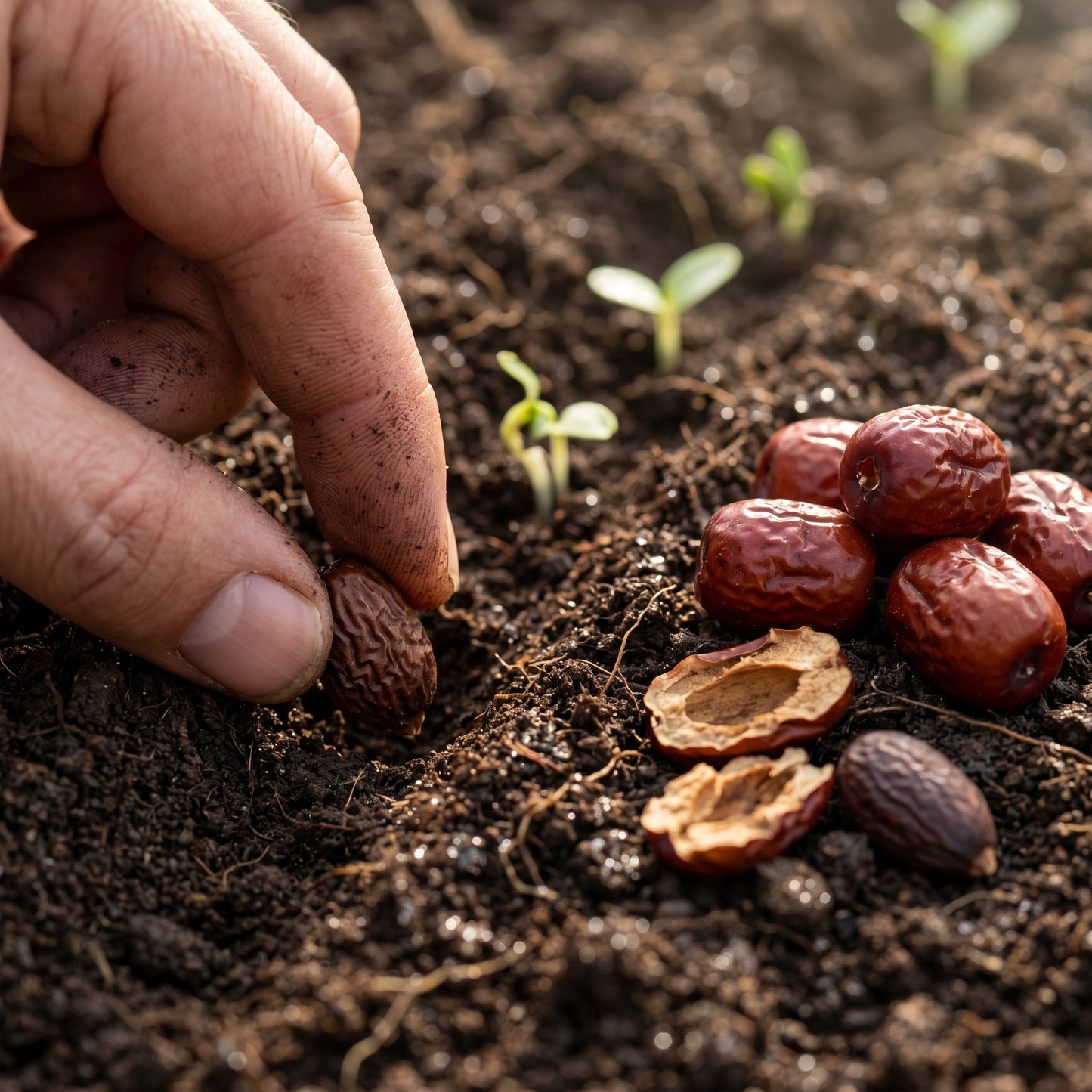 Jujube Tree Seeds (Ziziphus jujuba) – Red Chinese Date Seeds