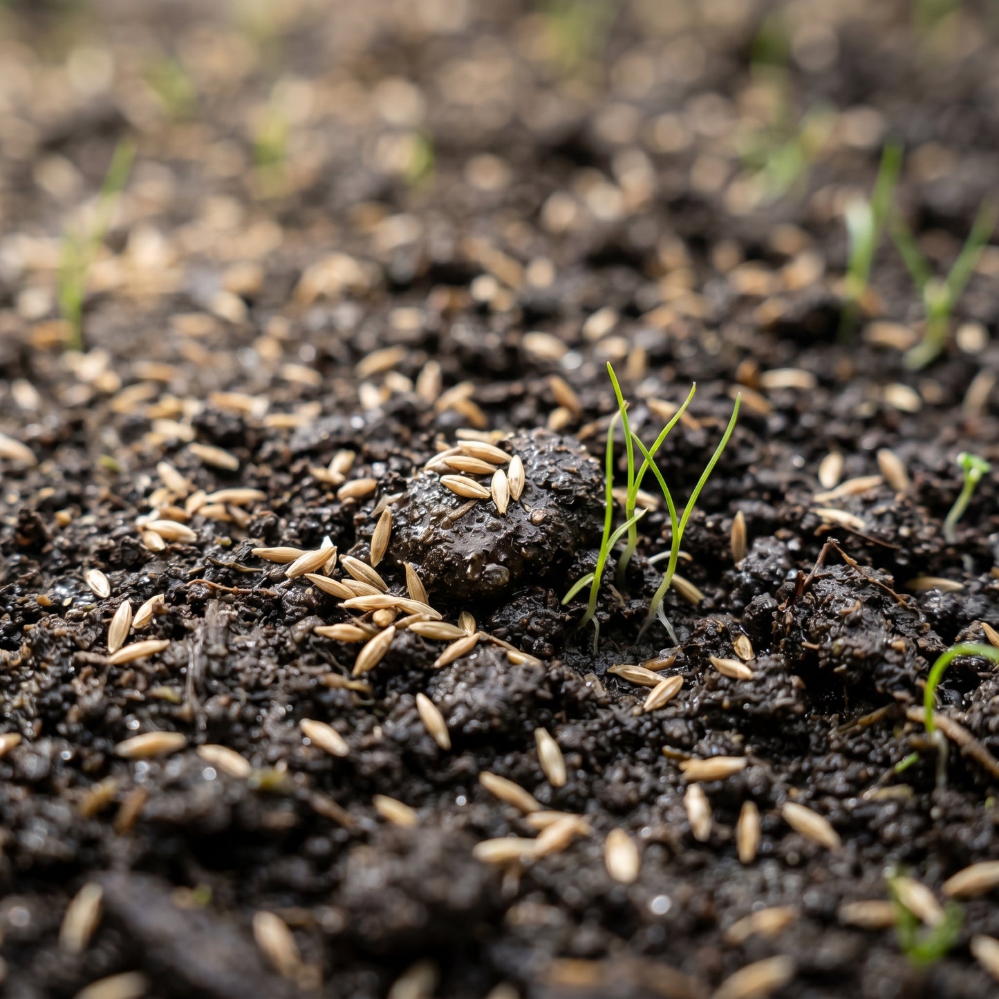 Kentucky Bluegrass Seeds (Poa pratensis) – Midnight Lawn Grass Seeds