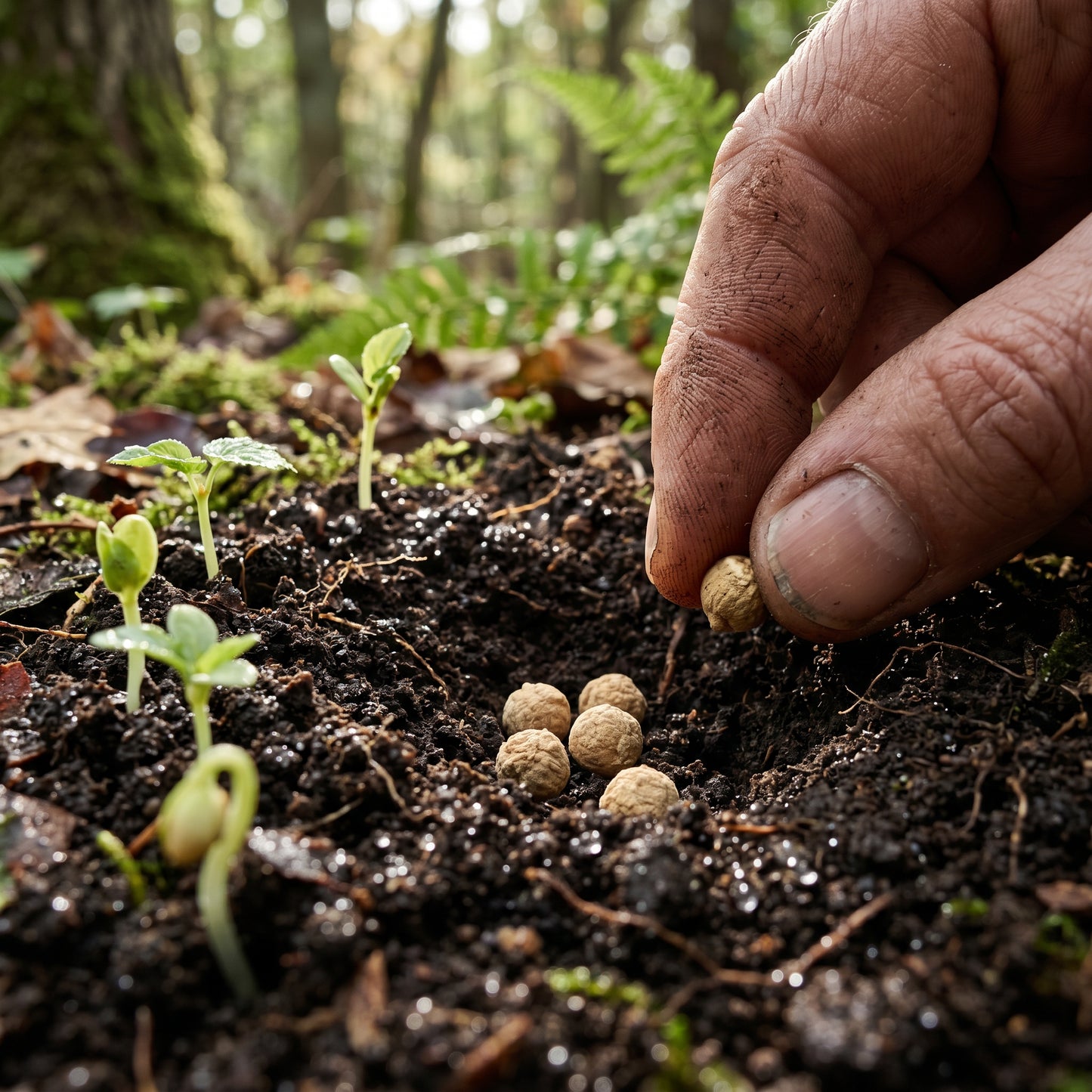 Korean Ginseng Seeds (Panax ginseng) – Asian Ginseng Herb Seeds