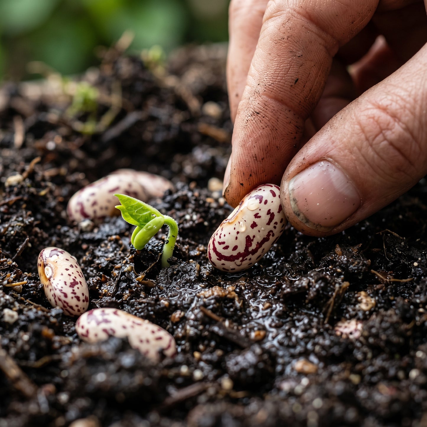 Mayflower Bean Seeds for Planting
