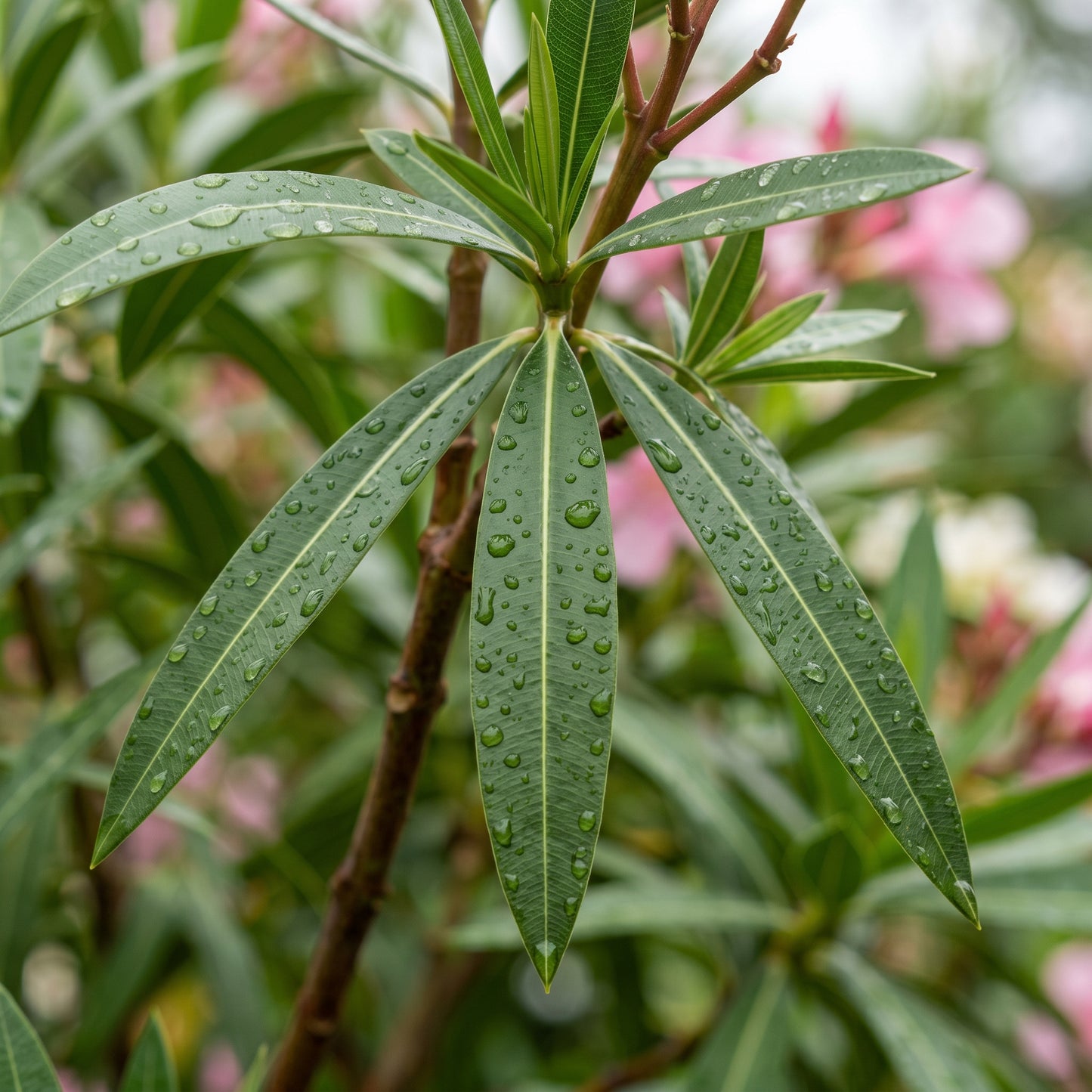 Nerium Oleander Pink Shrub – Flowering Plant