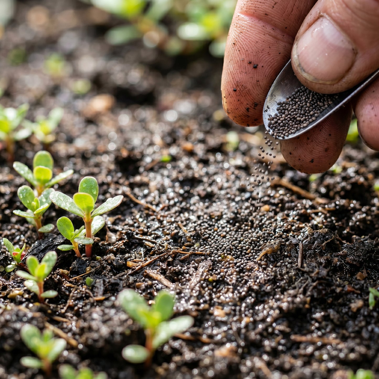 Purslane Seeds (Portulaca oleracea) – Verdolagas Edible Green Seeds