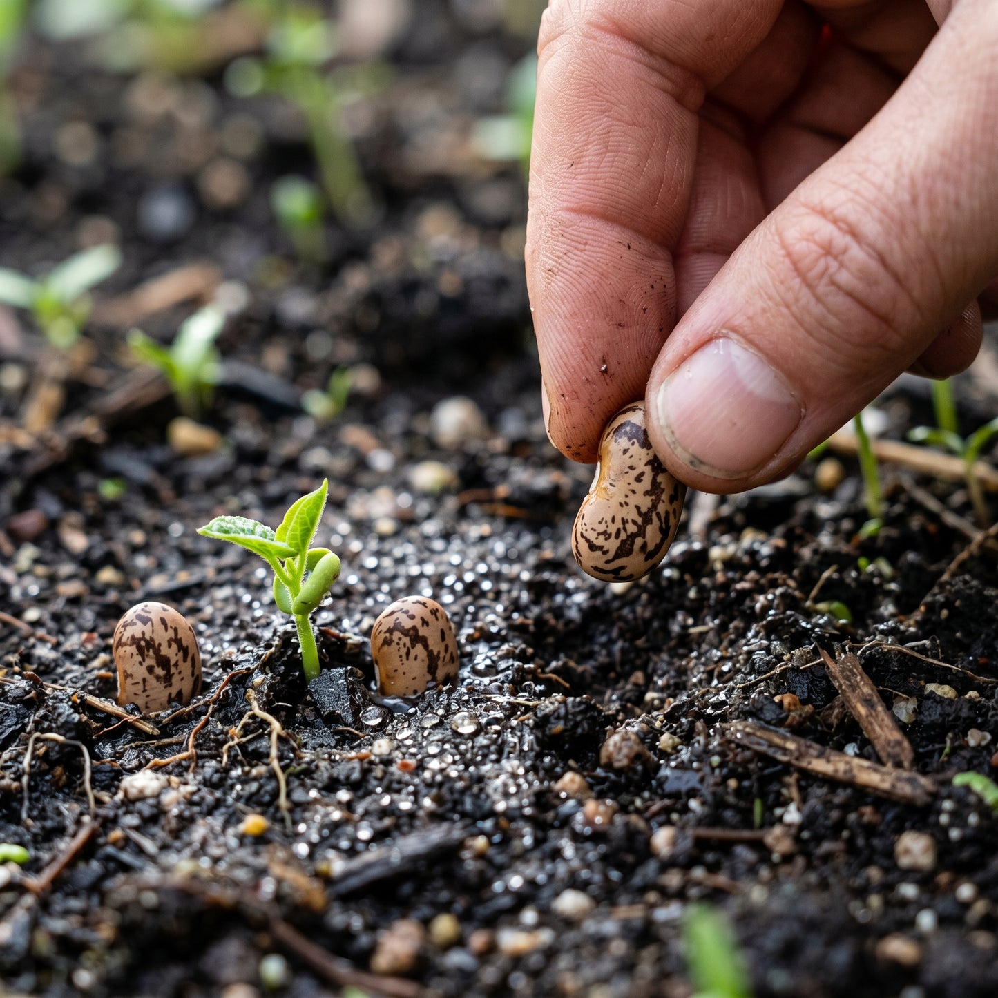 Rattlesnake Snap Bean Vegetable Seeds
