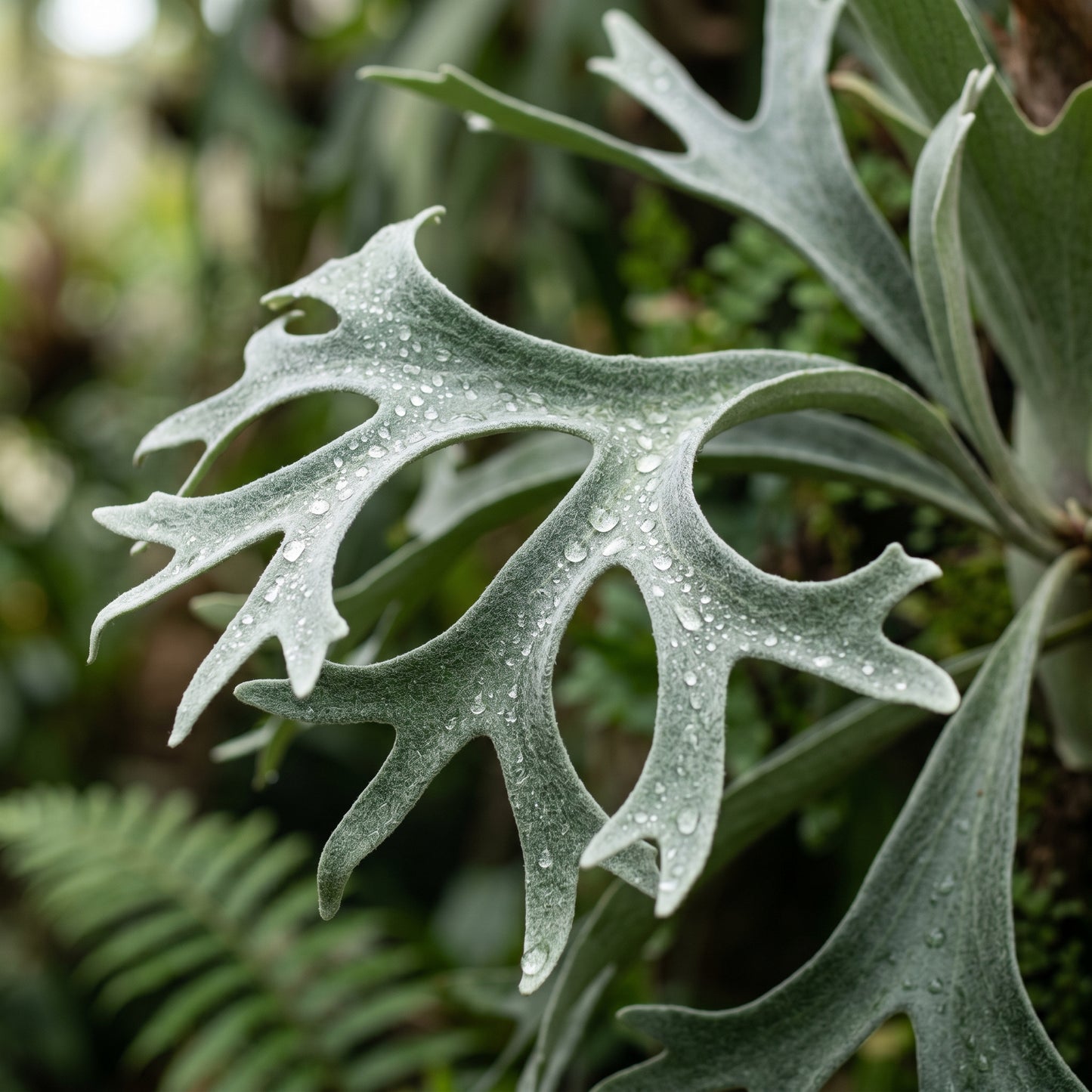 Platycerium Fern Spores – Staghorn Fern Planting Material