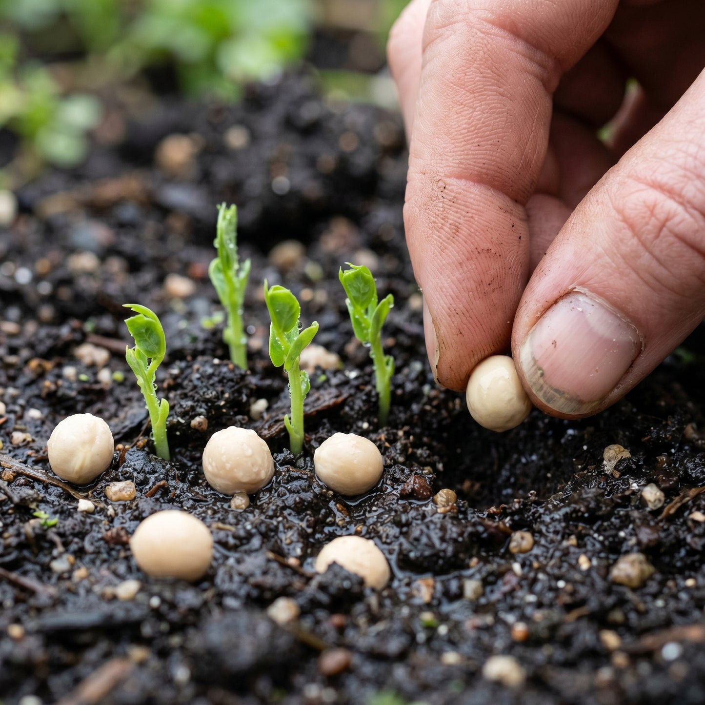 Pea Sugar Snap Lusaka Seeds for Planting