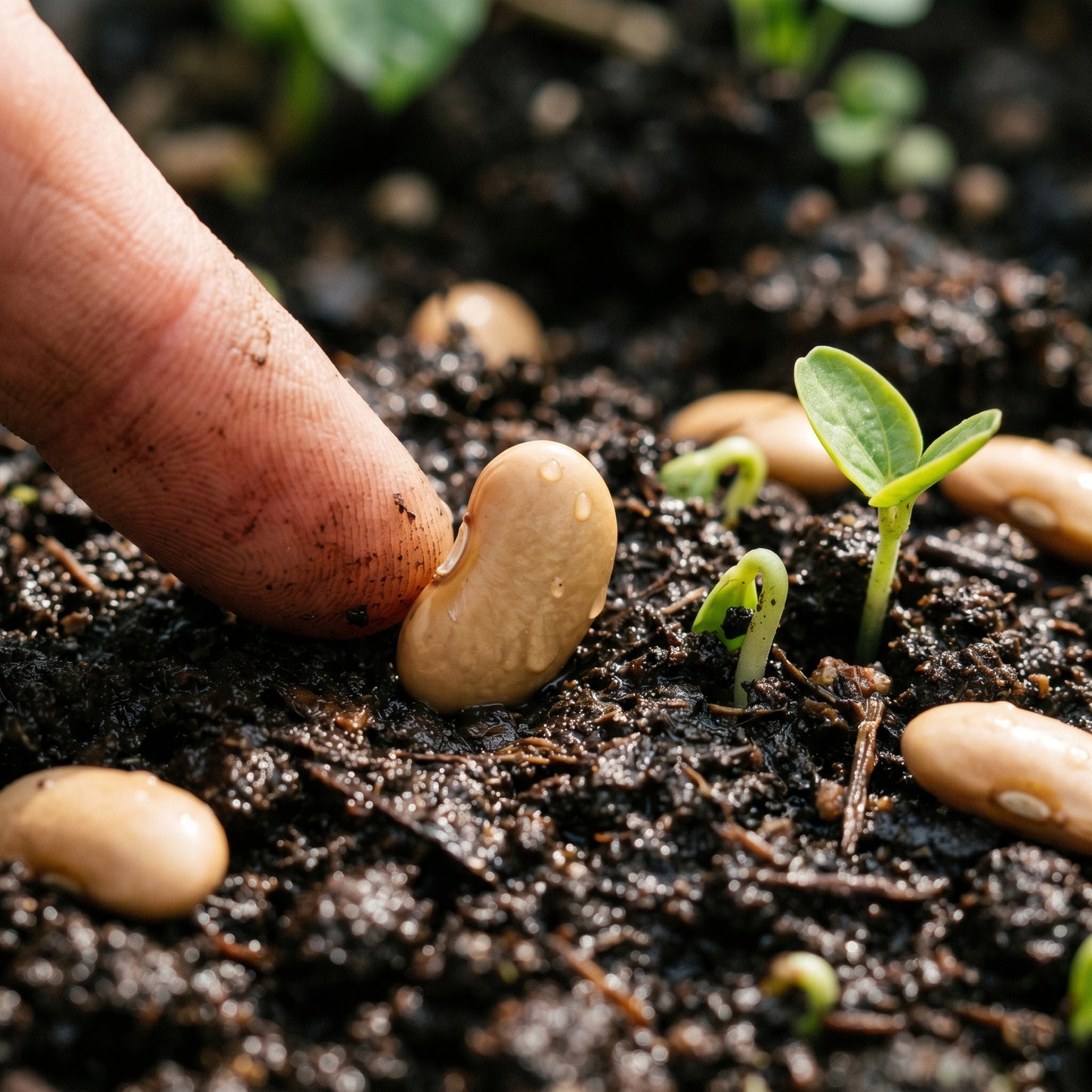 Graines de Haricots Verts Sunshine Seeds for Planting