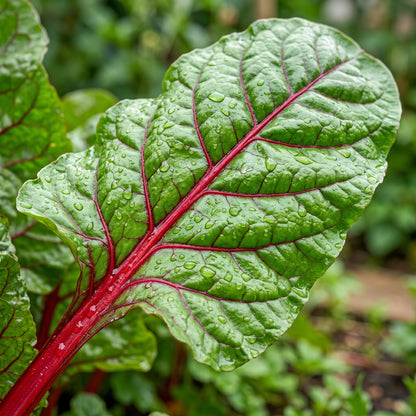 Swiss Chard Rhubarb Seeds for Vegetable Gardens