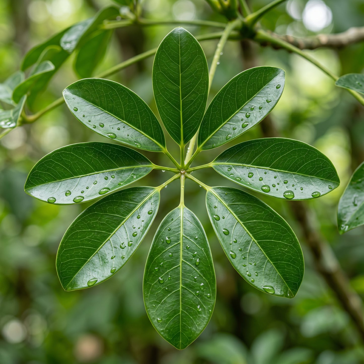 Umbrella Tree Seeds (Schefflera actinophylla) – Houseplant Green Foliage Seeds