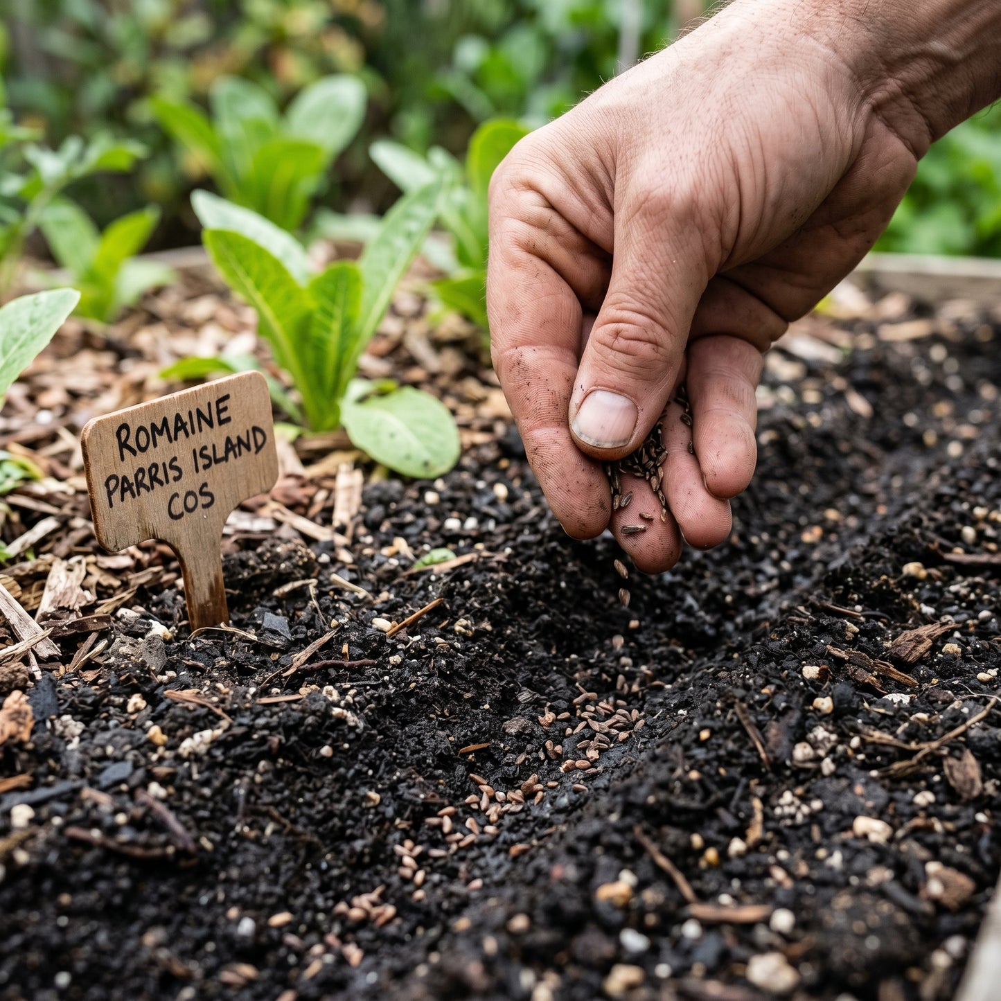 Romaine Parris Island COS Lettuce Seeds for Planting