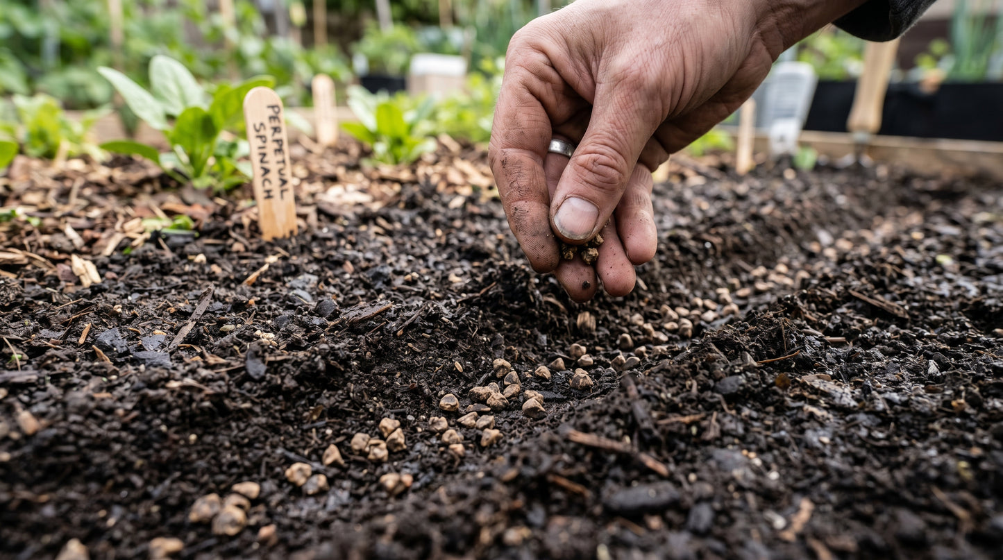 Perpetual Spinach Seeds for Home Gardening