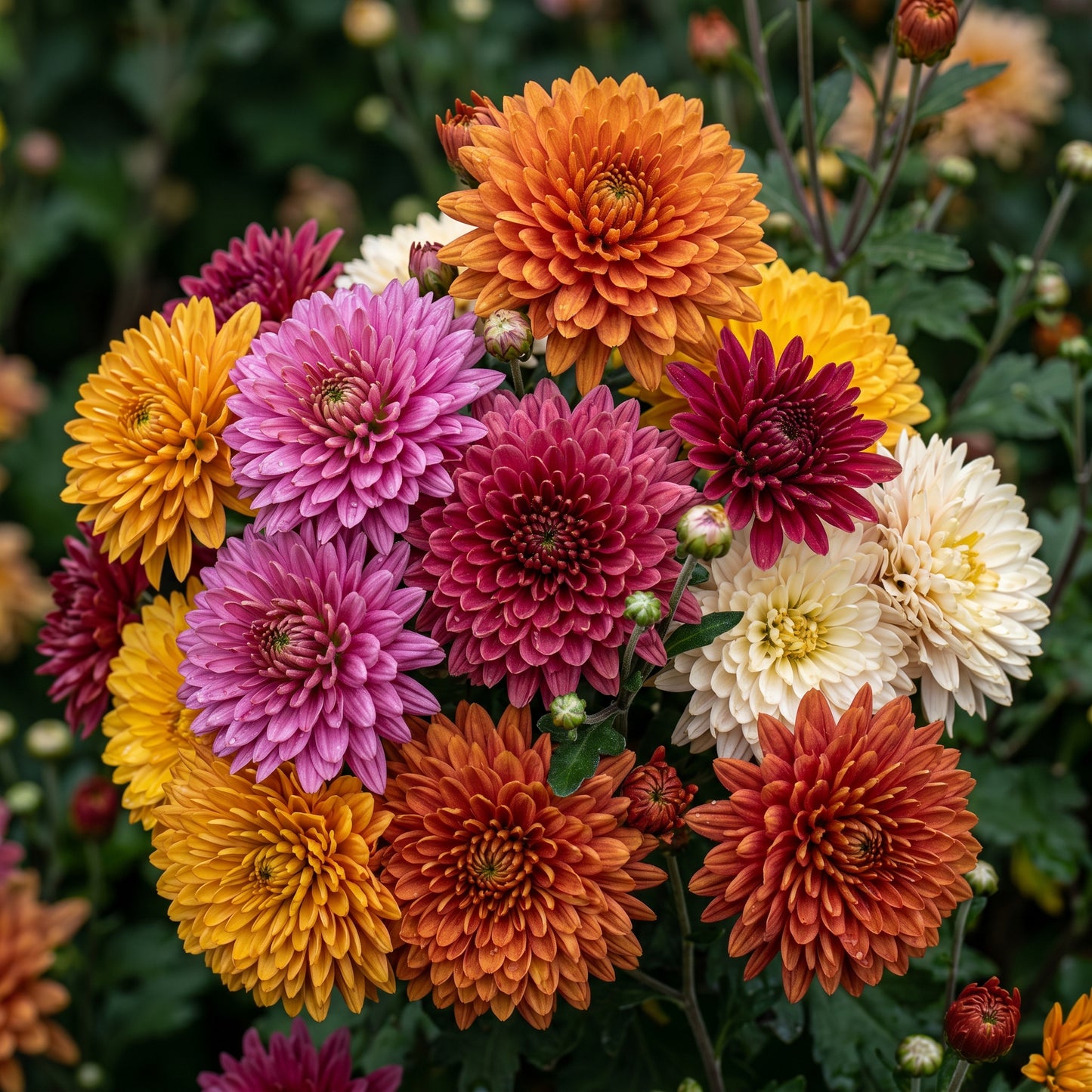 Chrysanthemum Seeds Flower Plant for Garden Growing