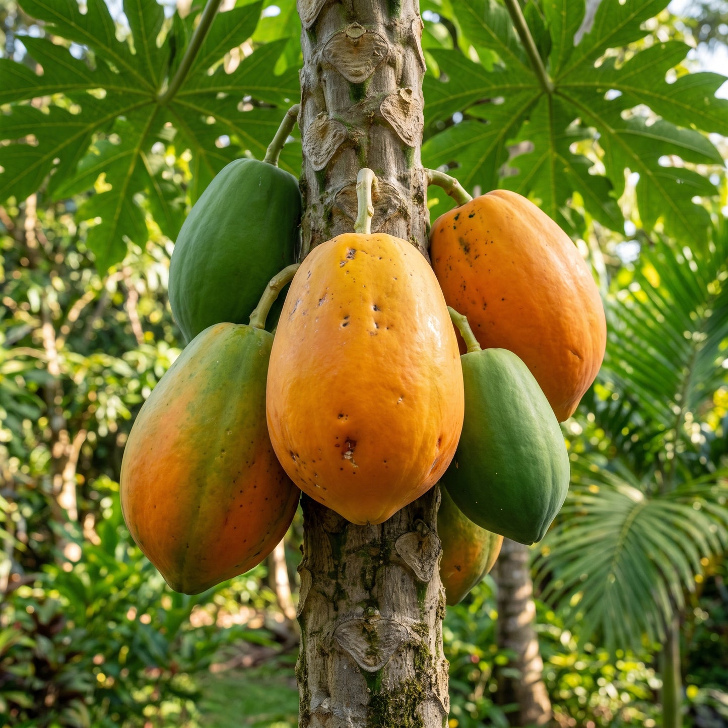 Papaya Seeds Tropical Fruit Plant for Garden Growing