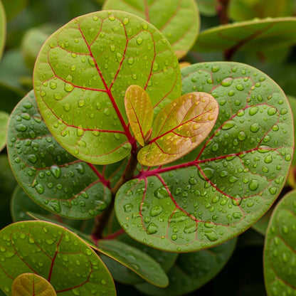 Coccoloba Uvifera Fruit Seeds for Tropical Garden Planting