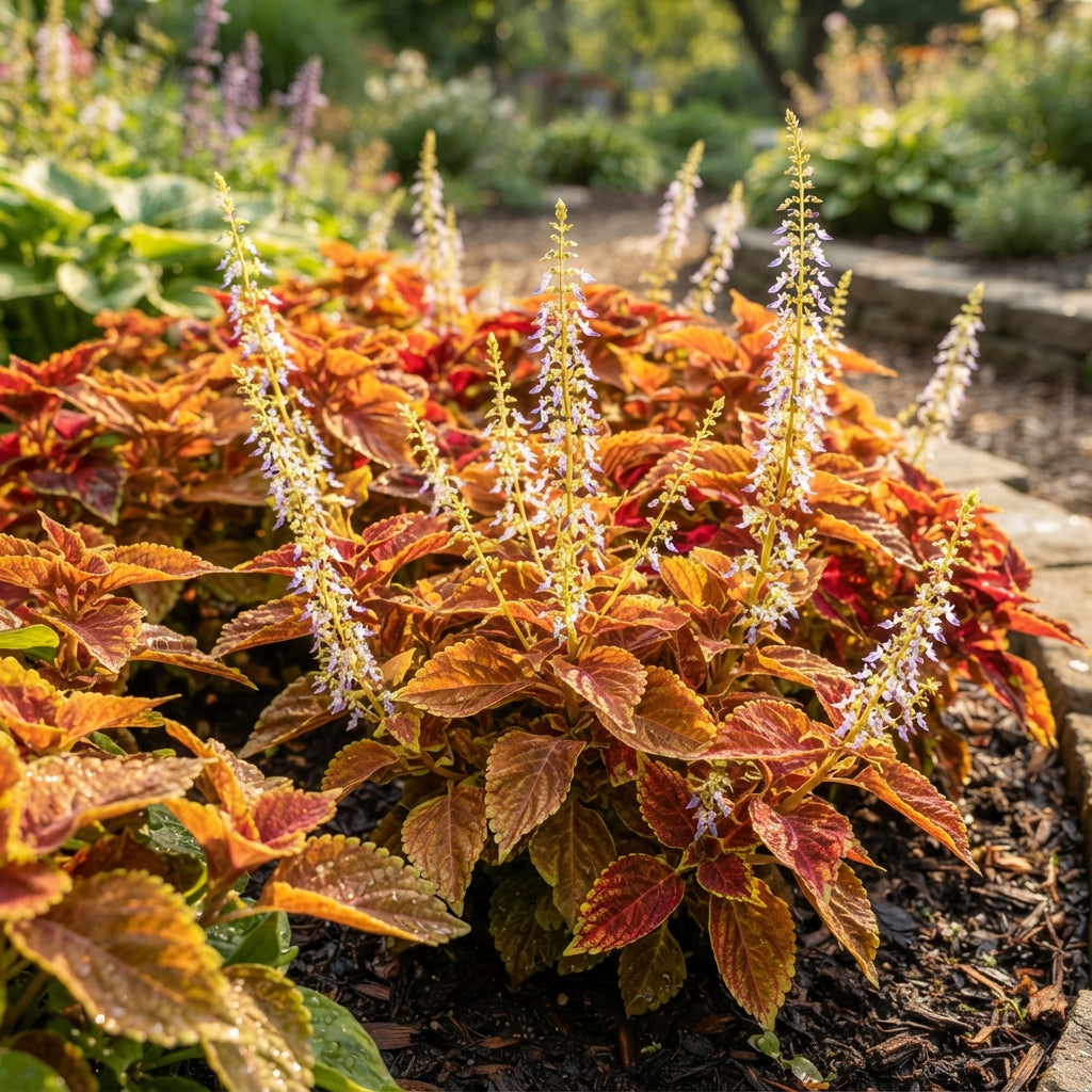Coleus Wizard Sunset Seeds for Garden Planting