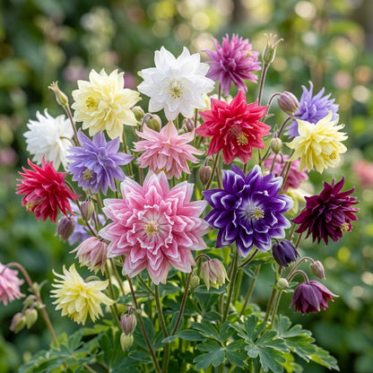 Aquilegia Starburst Mixed Flower Seeds For Planting
