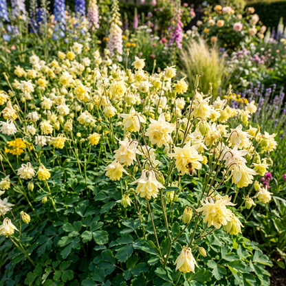 Aquilegia Vulgaris Sunbeams Columbine Flower Seeds