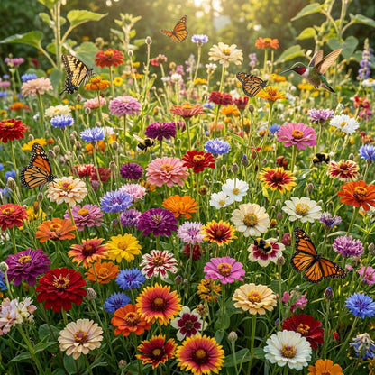 Confetti Flower Seeds - Mixed Flower Seeds for Garden