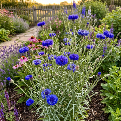 Cornflower Double Blue Seeds – Classic Blue Blooms