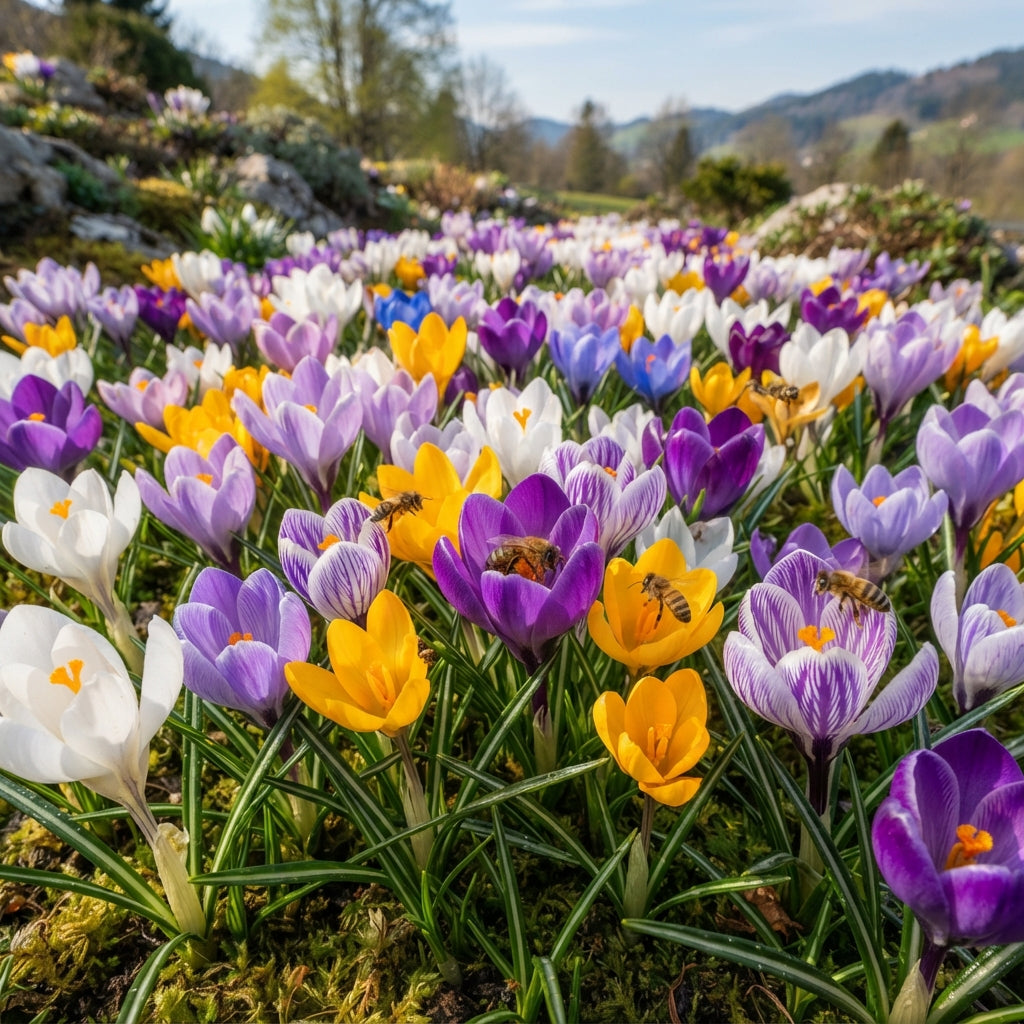 Crocus Species Mixed Flower Seeds for Planting