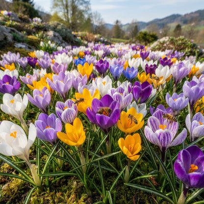 Crocus Species Mixed Flower Seeds for Planting