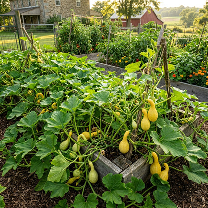 Pennsylvania Dutch Crookneck Squash Seeds – Squash Seeds for Home Garden
