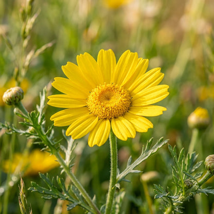Crown Daisy Flower Seeds – Cheerful Seasonal Blooms