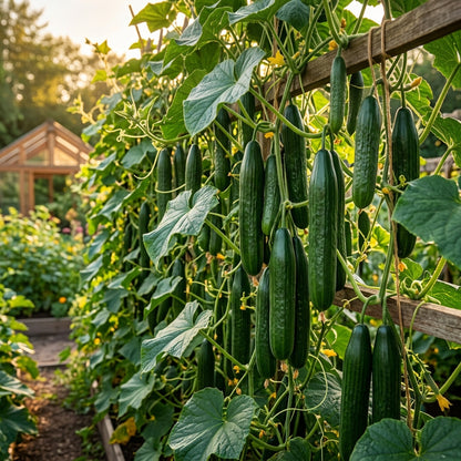 Excelsior Cucumber Seeds – Burpless Cucumber Seeds for Home Garden