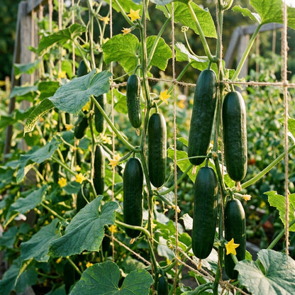 Dasher II Cucumber Seeds – Hybrid Cucumber Seeds for Home Garden