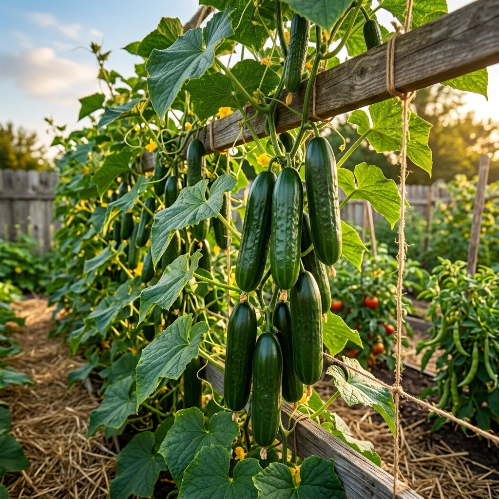 Dasher II Cucumber Seeds – Hybrid Cucumber Seeds for Home Garden