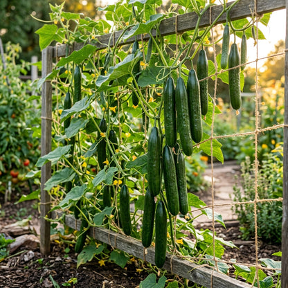 Sweet Success Cucumber Seeds – Burpless Cucumber Seeds for Home Garden