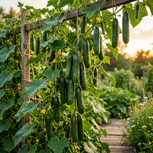 Diva Cucumber Seeds – Burpless Cucumber Seeds for Home Garden