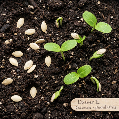Dasher II Cucumber Seeds – Hybrid Cucumber Seeds for Home Garden