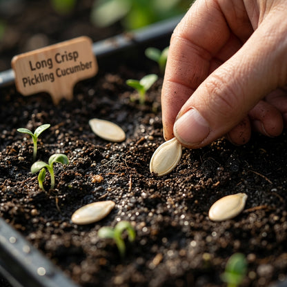 Long Crisp Pickling Cucumber Seeds for Planting
