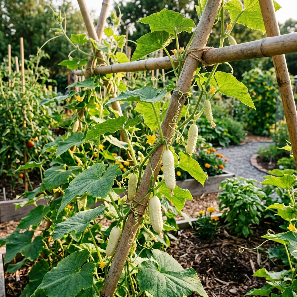 White Wonder Cucumber Seeds for Planting