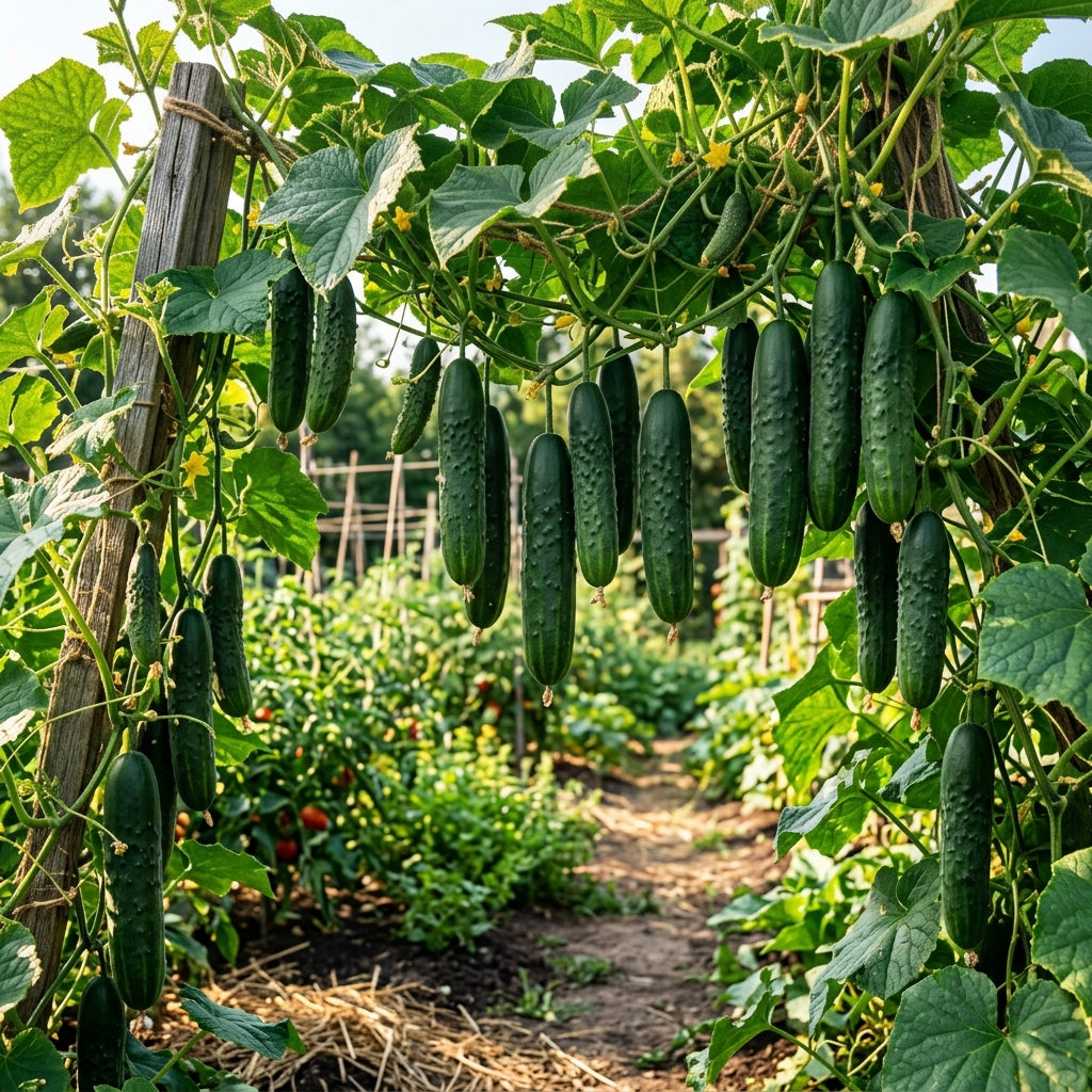 Long Crisp Pickling Cucumber Seeds for Planting