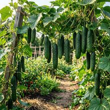 Long Crisp Pickling Cucumber Seeds for Planting