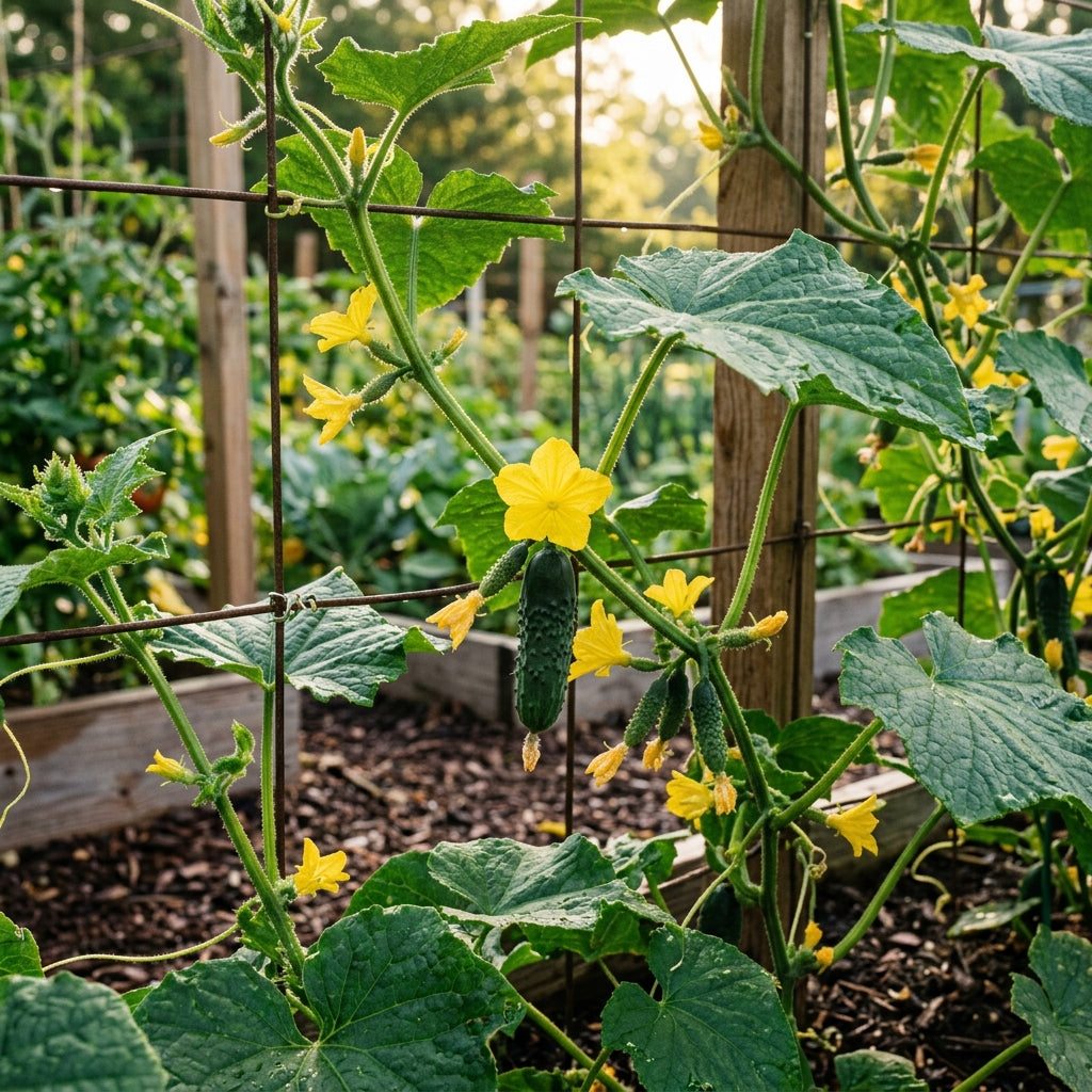 Dasher II Cucumber Seeds – Hybrid Cucumber Seeds for Home Garden