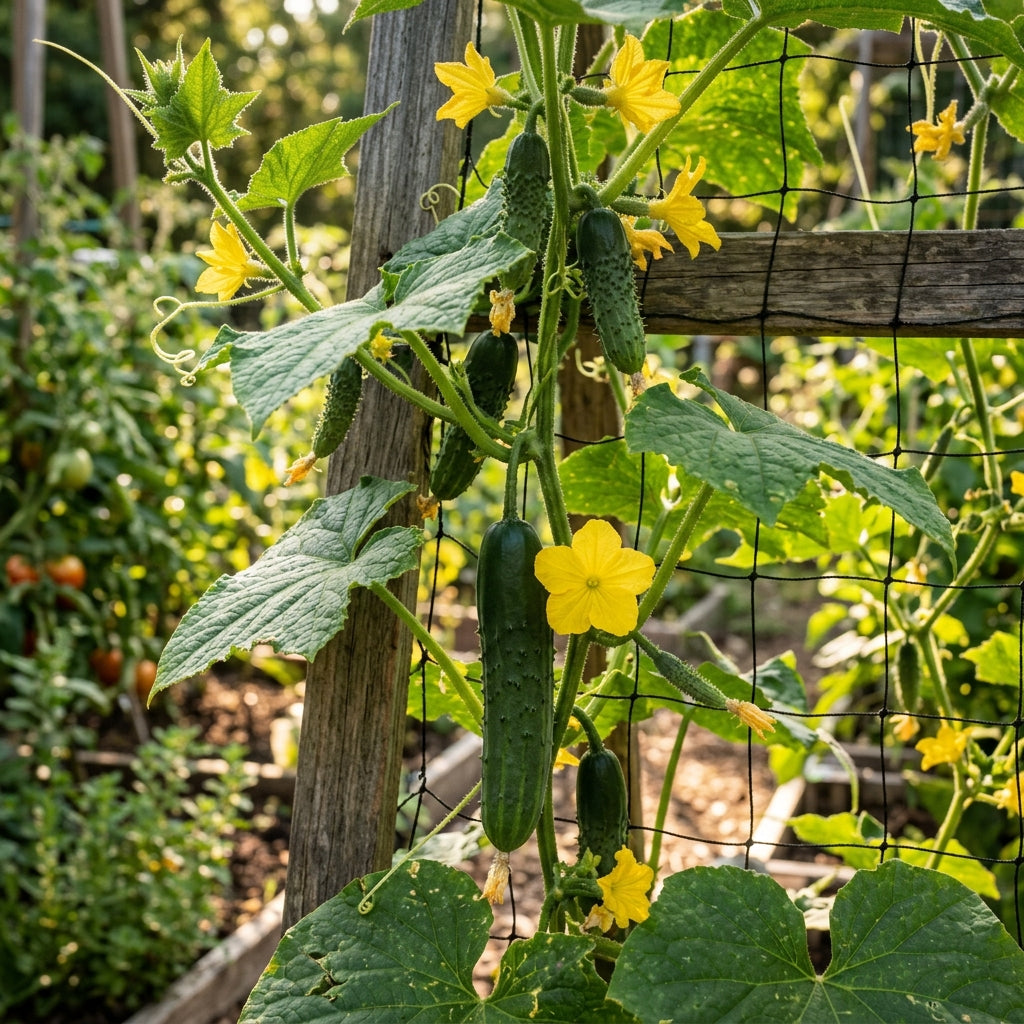 Long Green Improved Cucumber Seeds – Heirloom Cucumber Seeds for Home Garden